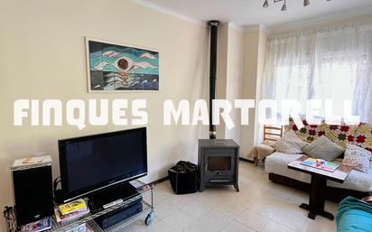 Living room of Flat for sale in Sant Hilari Sacalm  with Air Conditioner