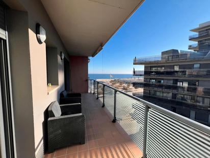 Terrace of Flat to share in Badalona  with Air Conditioner, Heating and Furnished