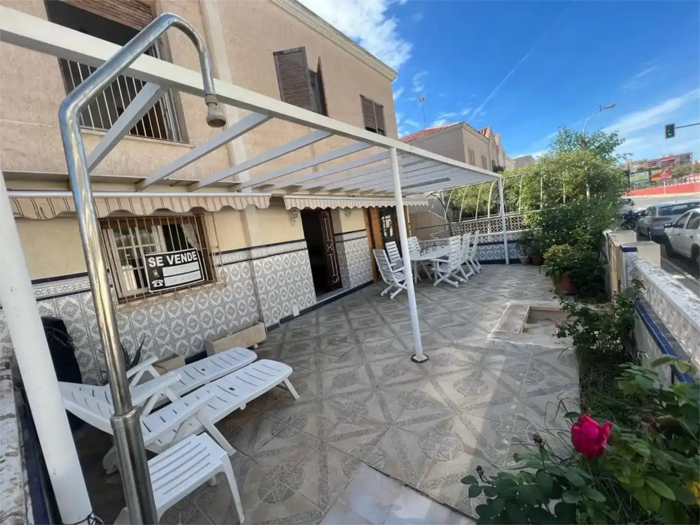 Terrassa de Dúplex en venda en Santa Pola amb Aire condicionat, Jardí privat i Moblat