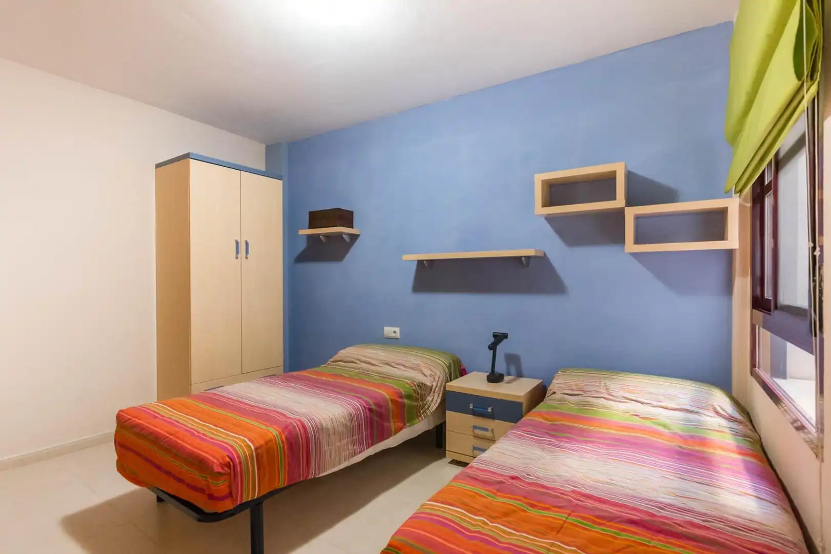 Bedroom of Flat for rent in Murcia  with Air Conditioner, Furnished and Balcony
