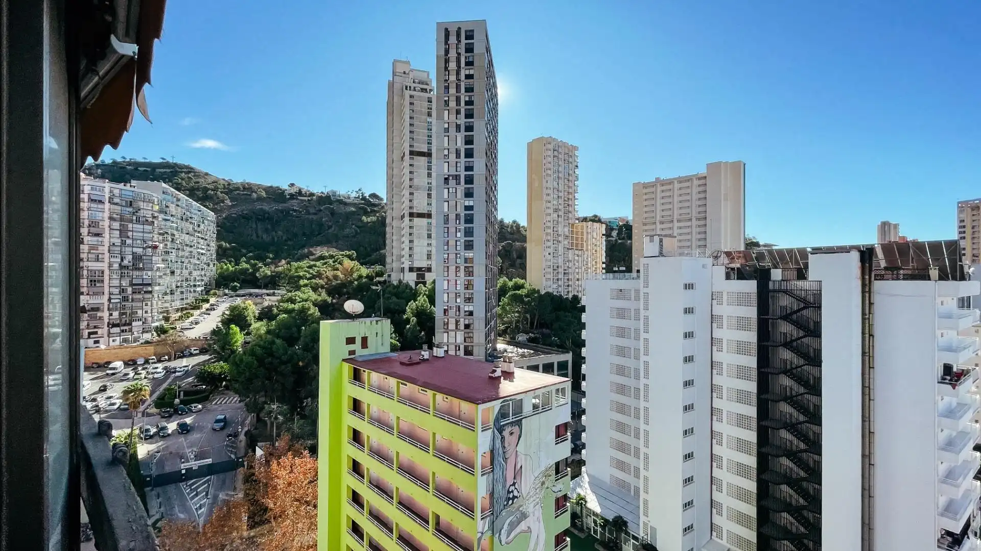 Exterior view of Apartments for rent in Benidorm  with Private garden and Community pool