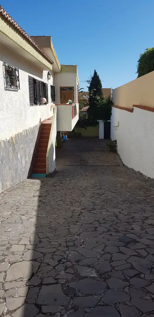 Exterior view of Houses for sale in San Cristóbal de la Laguna  with Private garden, Parquet flooring and Terrace
