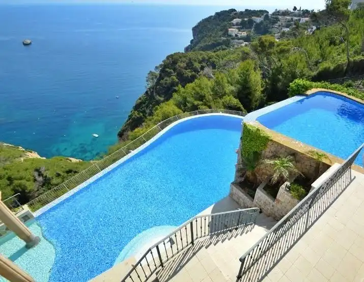 Piscina de Casa o xalet en venda en Jávea / Xàbia amb Aire condicionat, Jardí privat i Terrassa