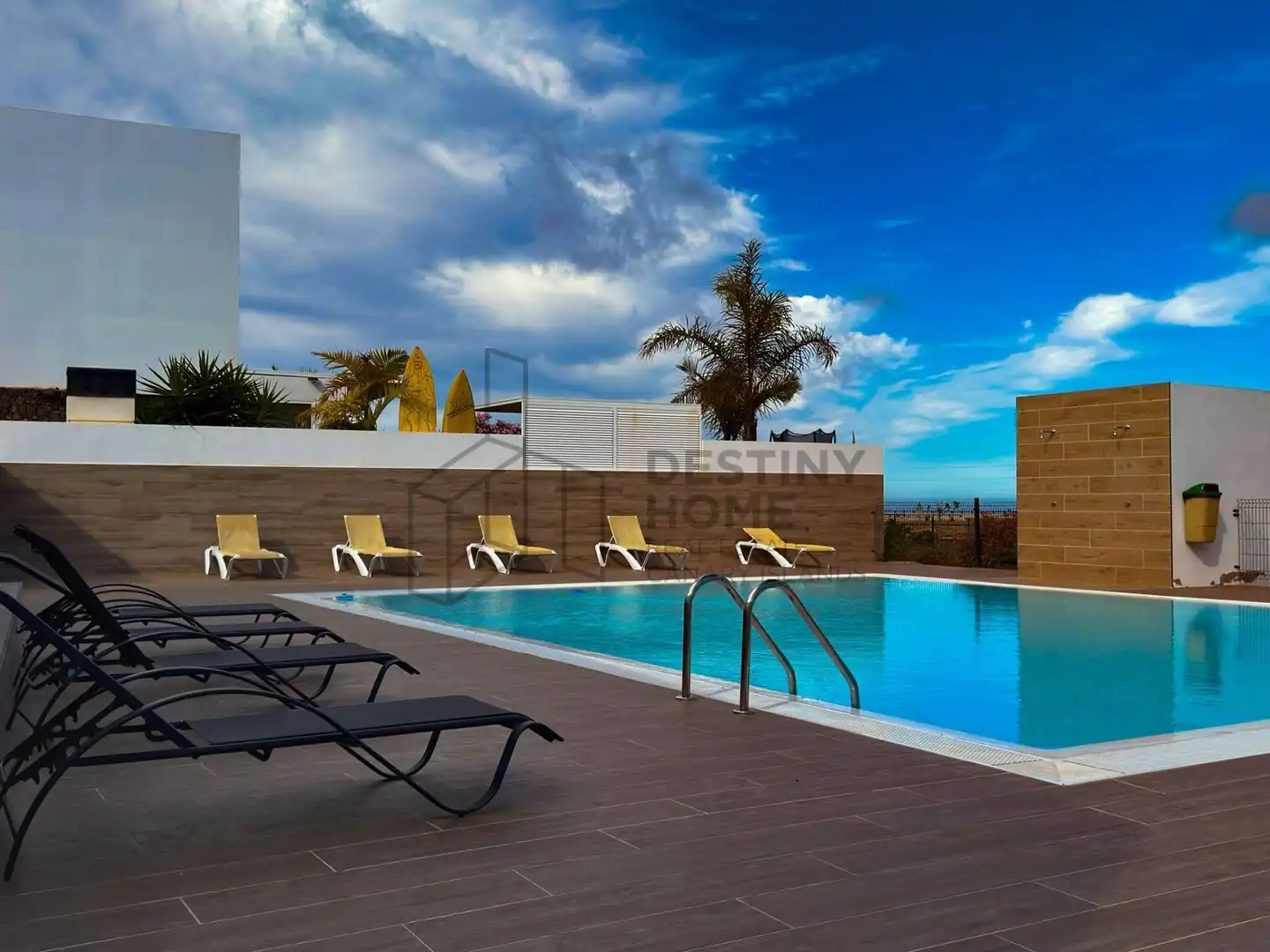 Piscina de Casa o xalet de lloguer en La Oliva amb Traster