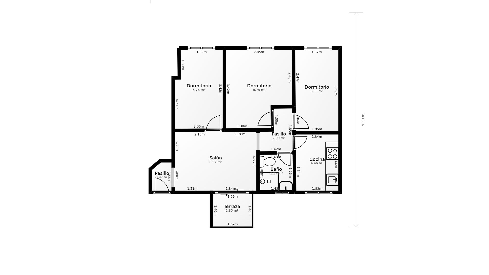 Flat to rent in San Fermín