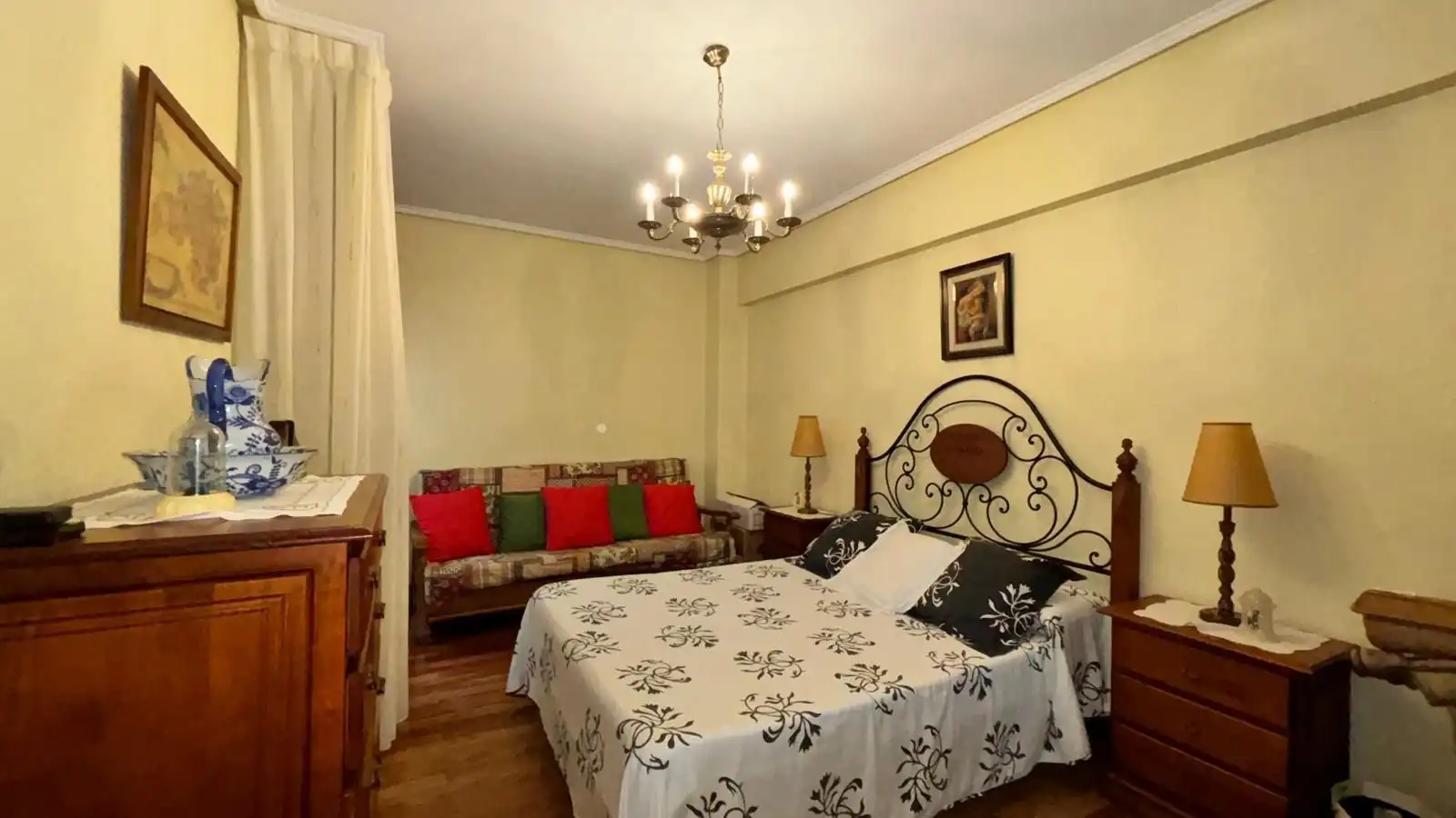 Schlafzimmer von Wohnung zum Verkauf in Ugao- Miraballes mit Heizung und Terrasse