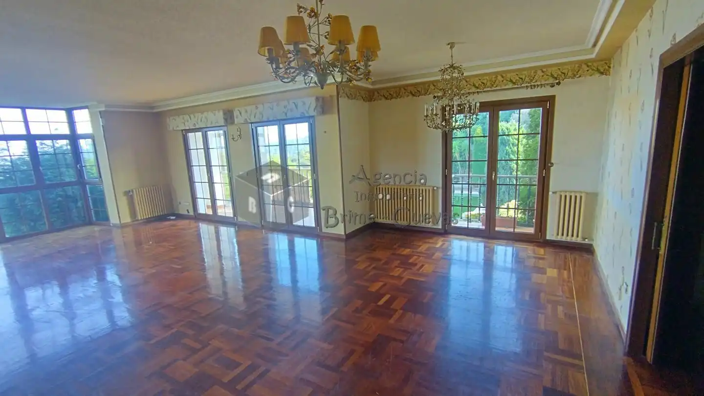 Dining room of Houses for sale in Castrillón  with Heating, Private garden and Terrace