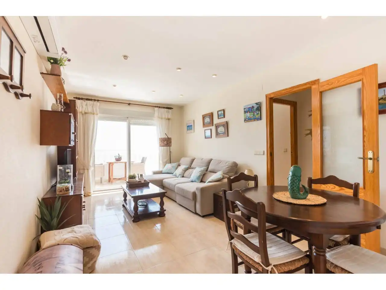 Living room of Flat for sale in Cartagena  with Air Conditioner, Terrace and Storage room