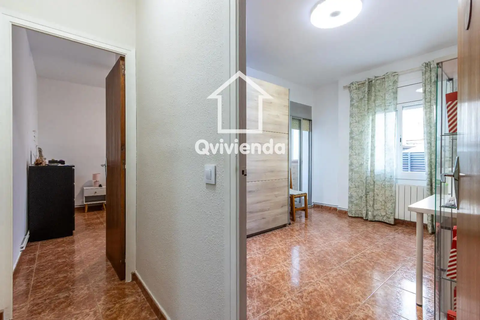 Bedroom of Flat for sale in Sabadell  with Air Conditioner, Heating and Terrace