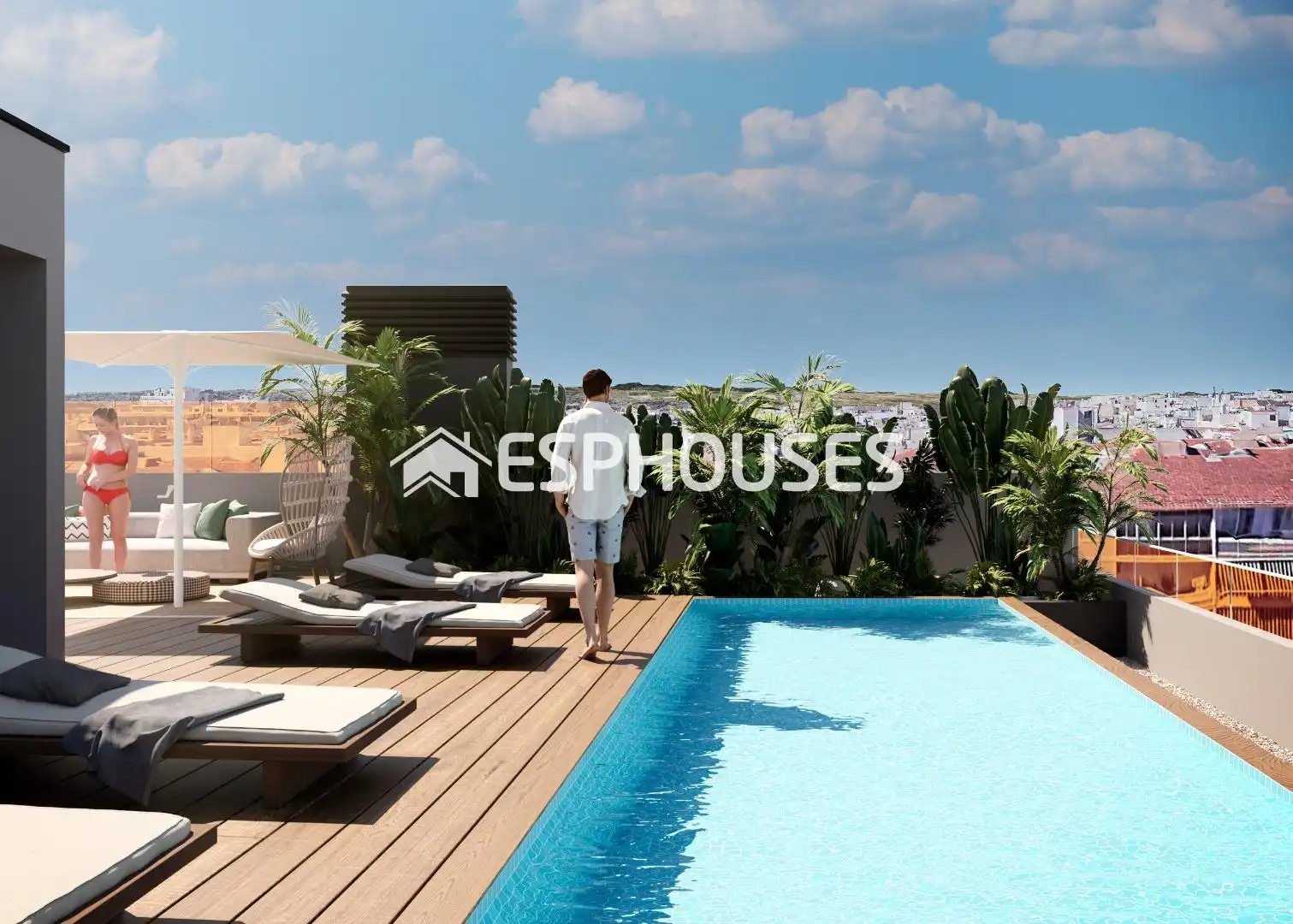 Ático con terraza en venta en Playa del Cura
