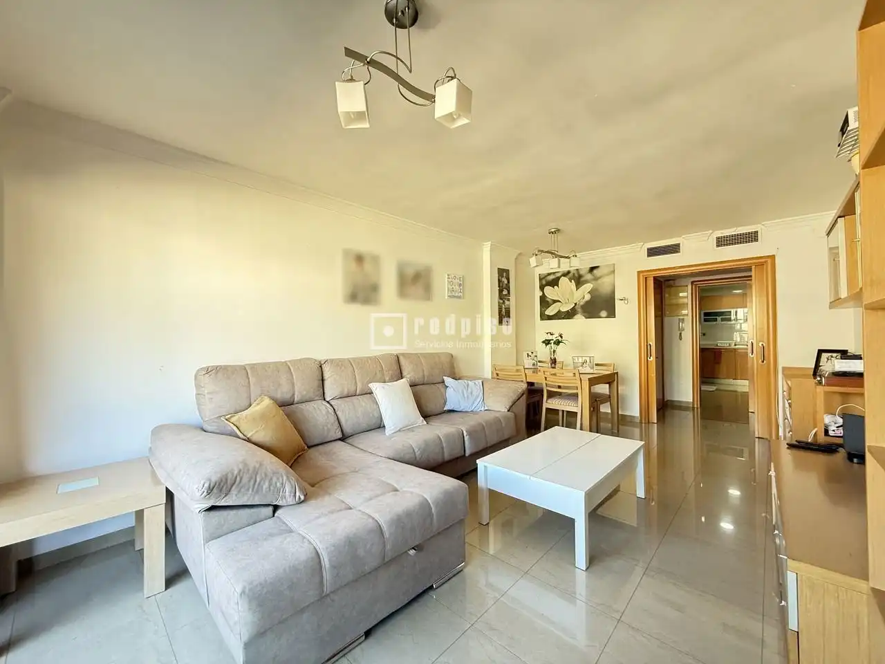 Sala de estar de Piso en venta en Málaga con Aire acondicionado, Calefacción y Jardín privado