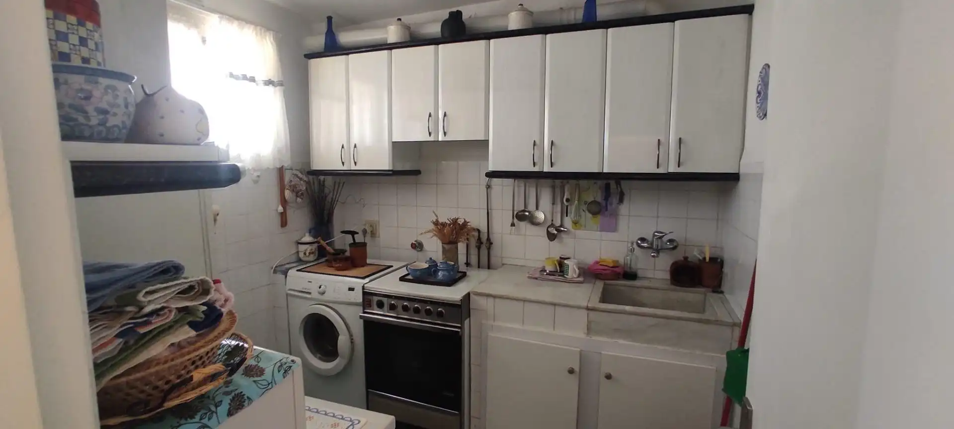 Küche von Wohnung zum Verkauf in Trespaderne mit Terrasse und Möbliert