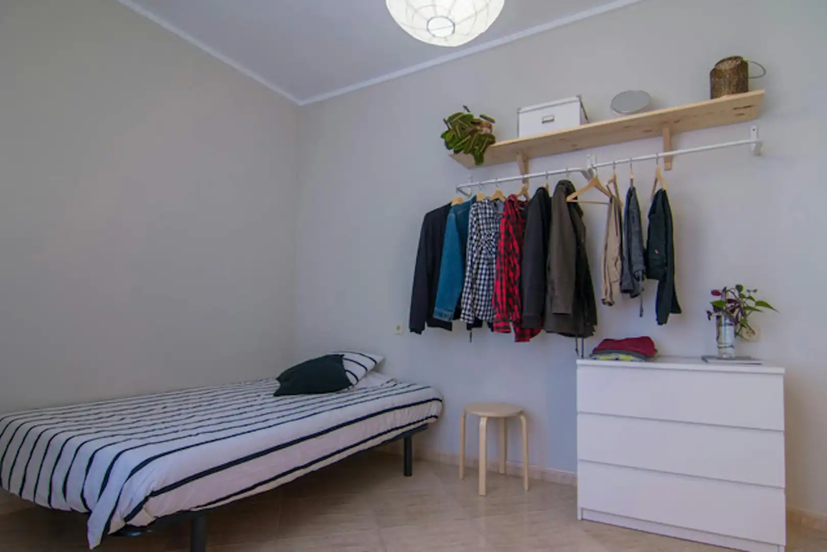 Bedroom of Flat for share in Barcelona  with Heating, Furnished and Washing machine