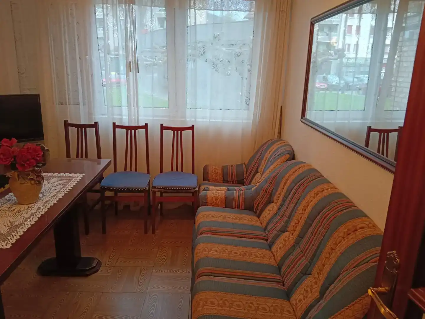 Sala de estar de Piso en venta en Lazkao con Jardín privado, Trastero y Amueblado