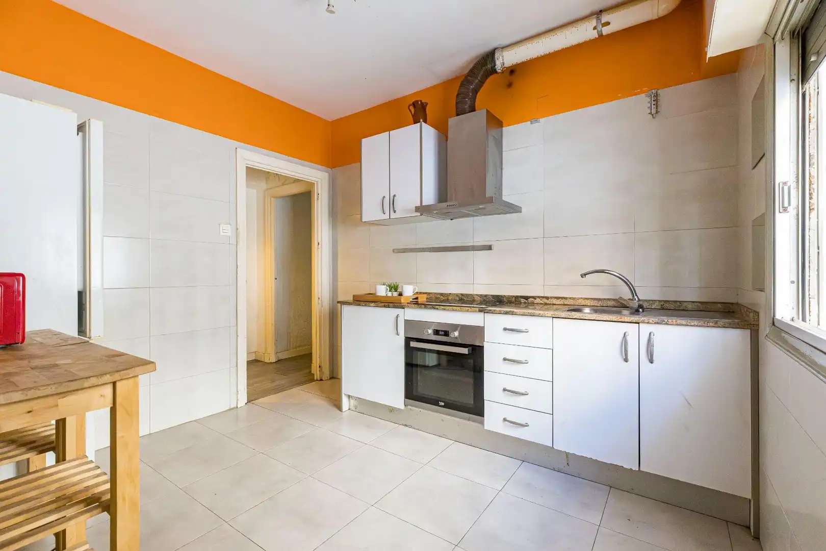 Kitchen of Flat for sale in Murcia  with Air Conditioner