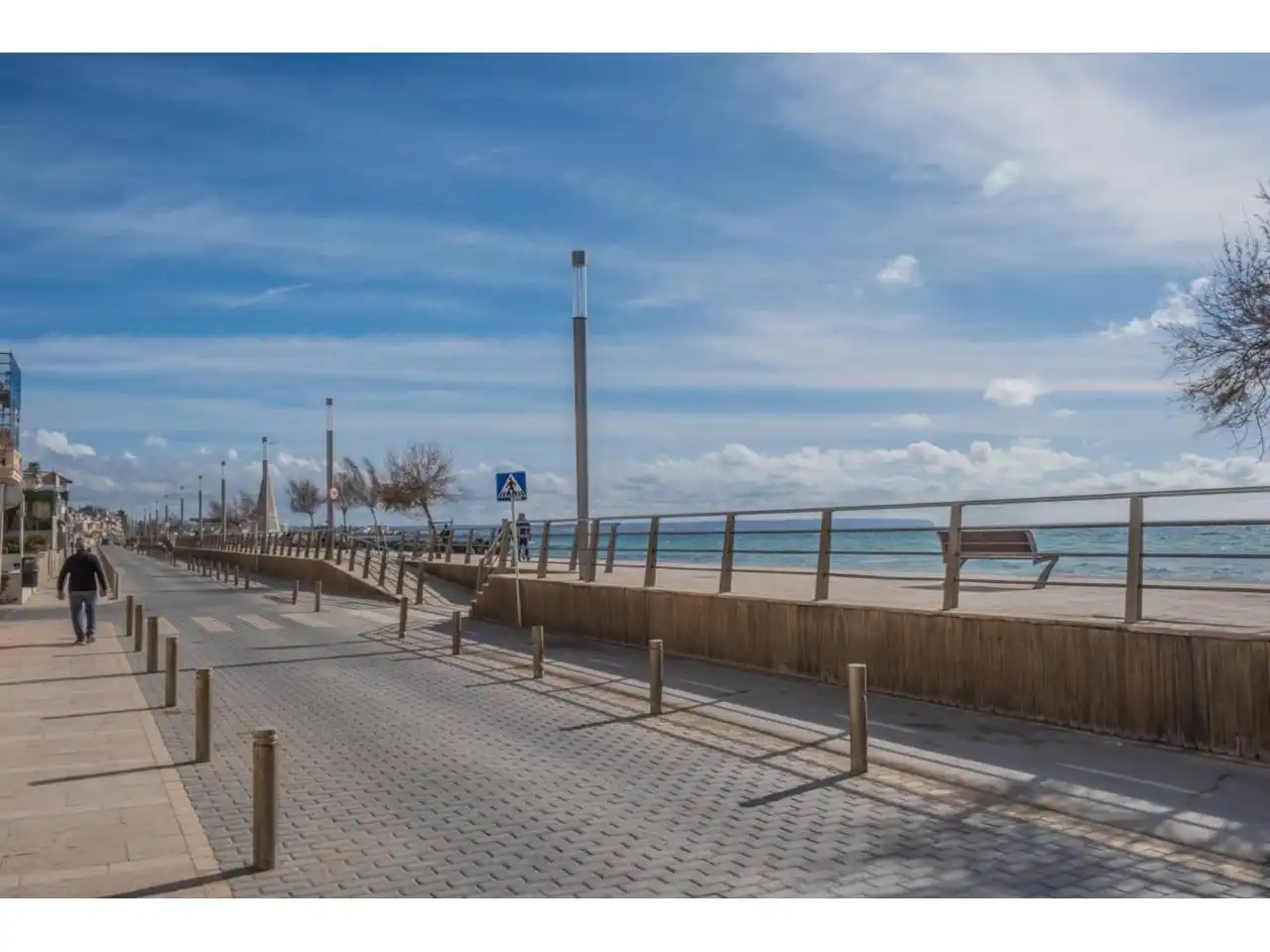 Außenansicht von Wohnung zum Verkauf in  Palma de Mallorca mit Klimaanlage, Terrasse und Möbliert