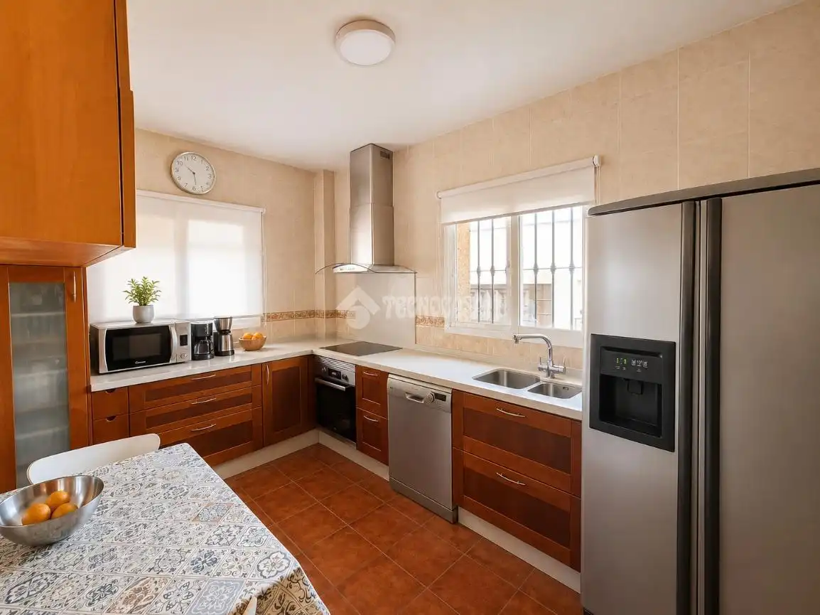 Cocina de Casa o chalet en venta en Málaga con Aire acondicionado, Piscina y Domótica