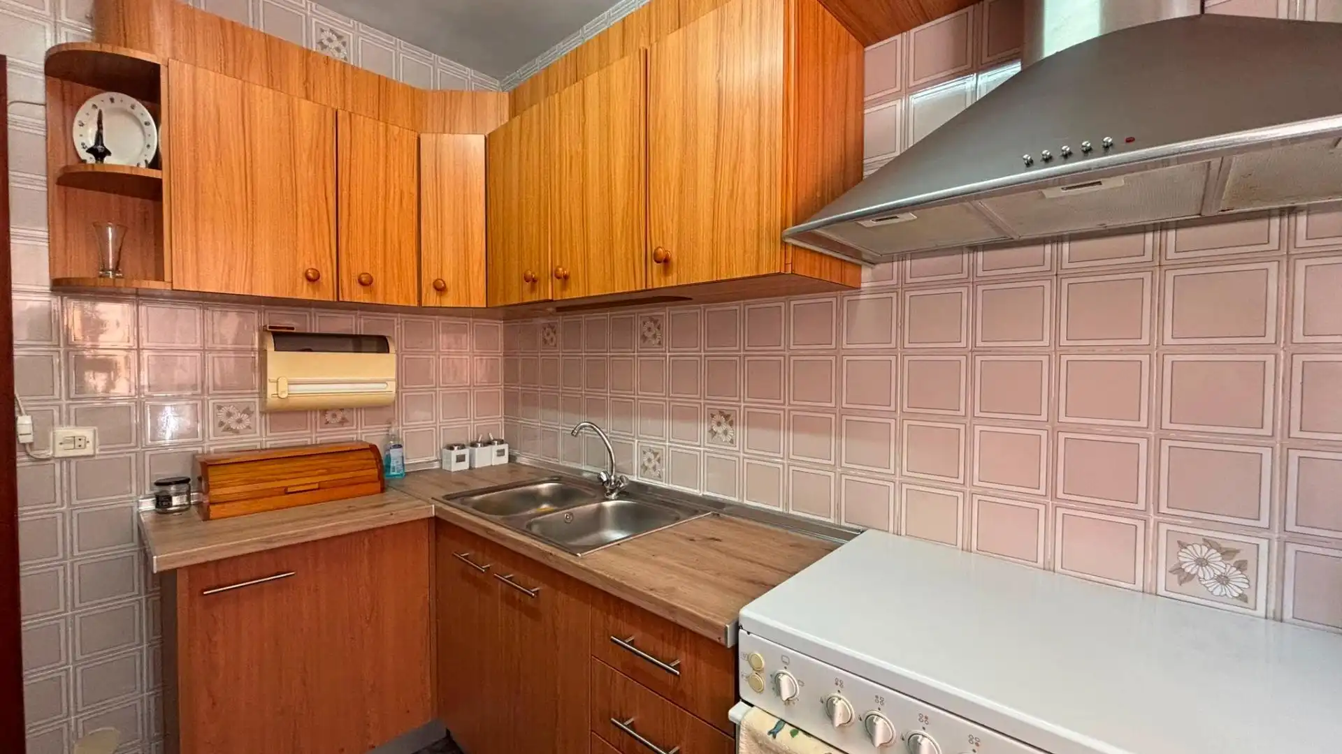 Kitchen of Apartments for sale in Mazarrón  with Air Conditioner, Heating and Furnished
