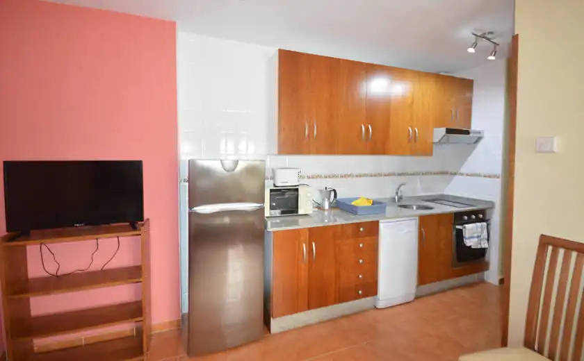 Cocina de Apartamento de alquiler en Llanes con Calefacción, Amueblado y Horno