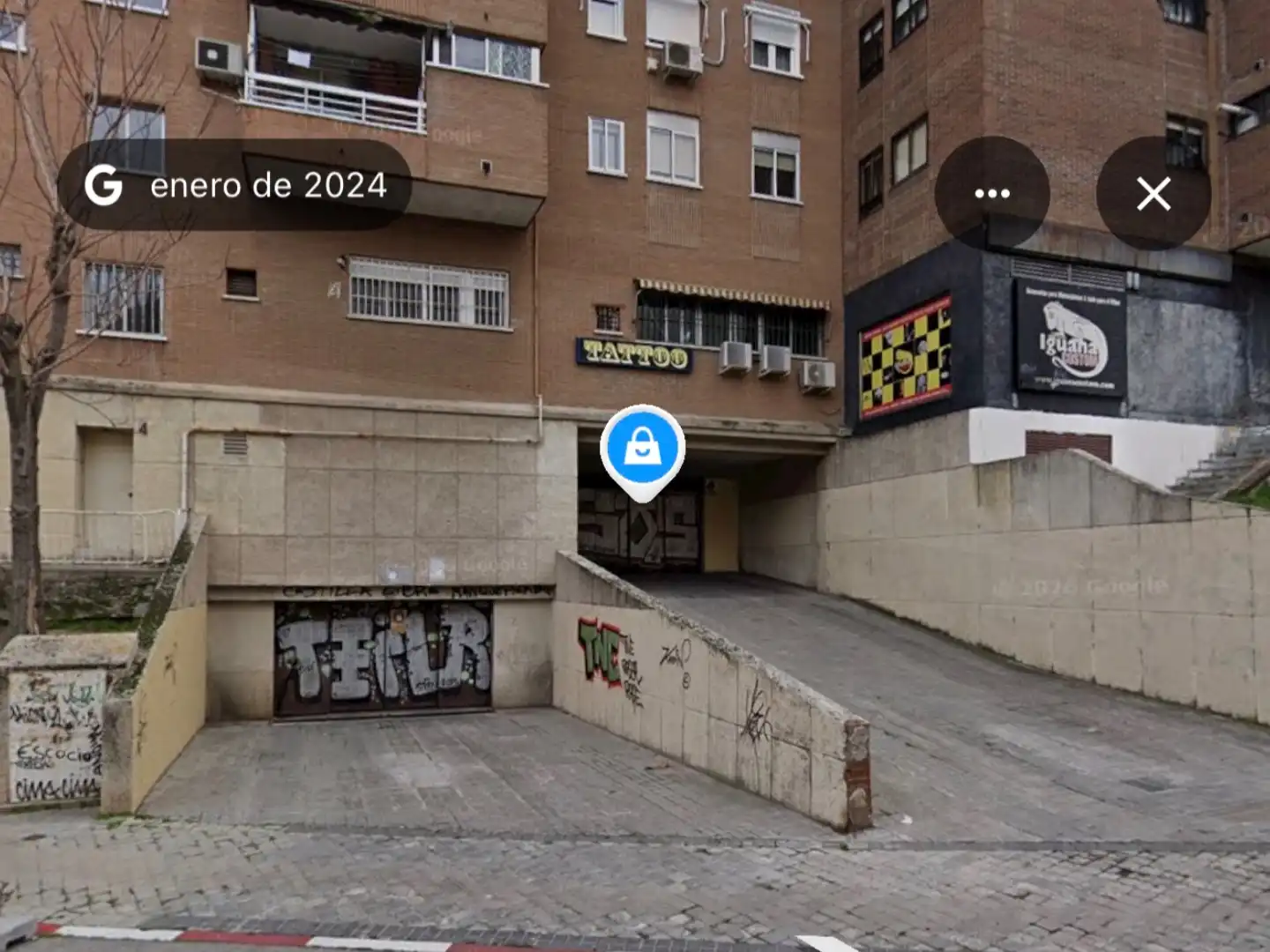 Aparcament de Garatge de lloguer en Puente de Vallecas
