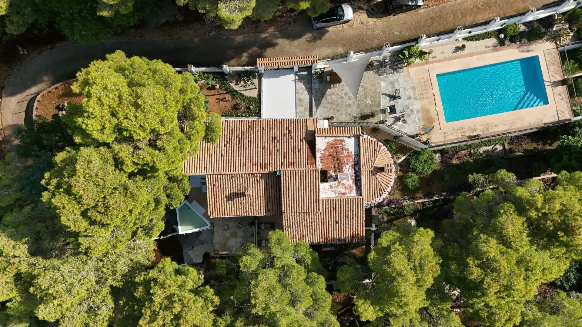 Vista exterior de Casa o chalet en venta en Gandia con Jardín privado, Terraza y Piscina
