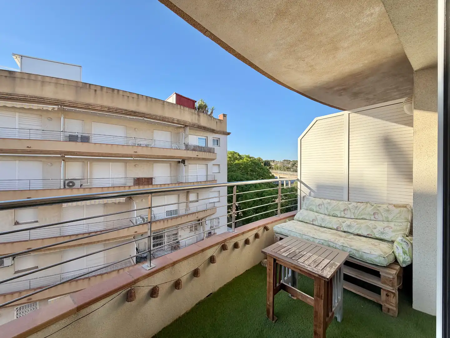Balcony of Flat for sale in Calafell  with Air Conditioner, Heating and Furnished