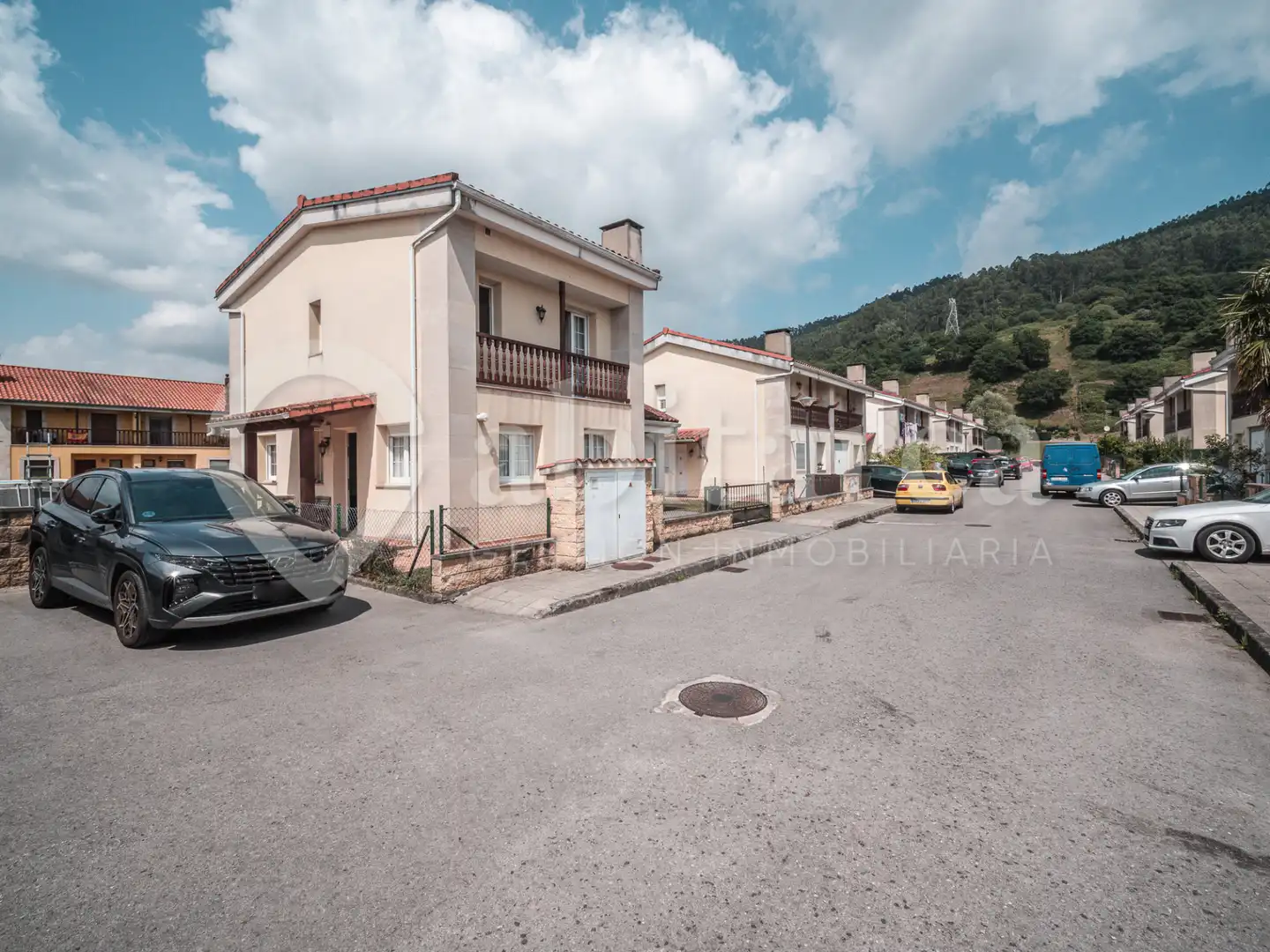 Exterior view of Houses for sale in Castañeda  with Heating, Private garden and Parquet flooring