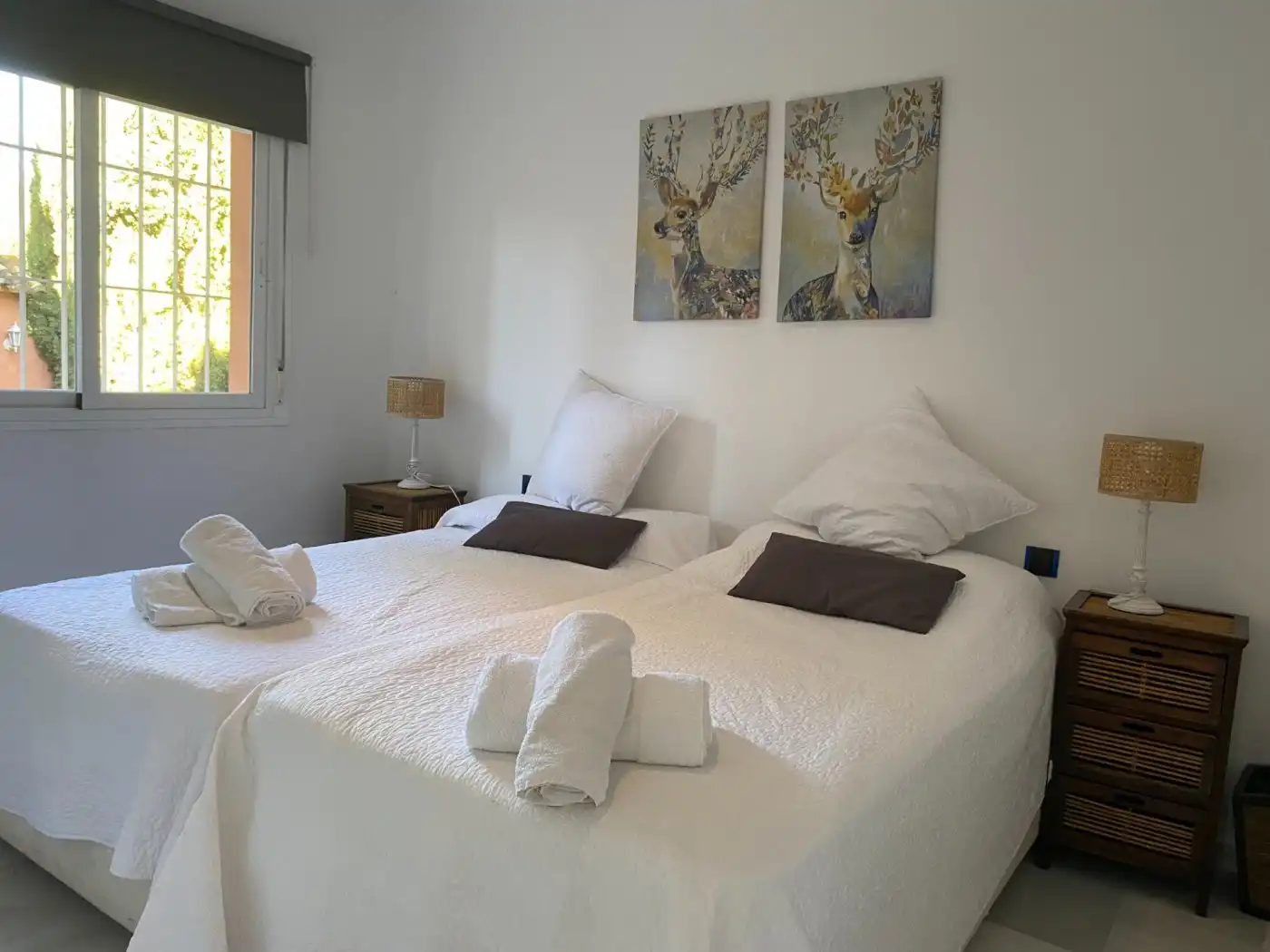 Dormitori de Casa o xalet de lloguer en Sotogrande amb Aire condicionat, Calefacció i Jardí privat