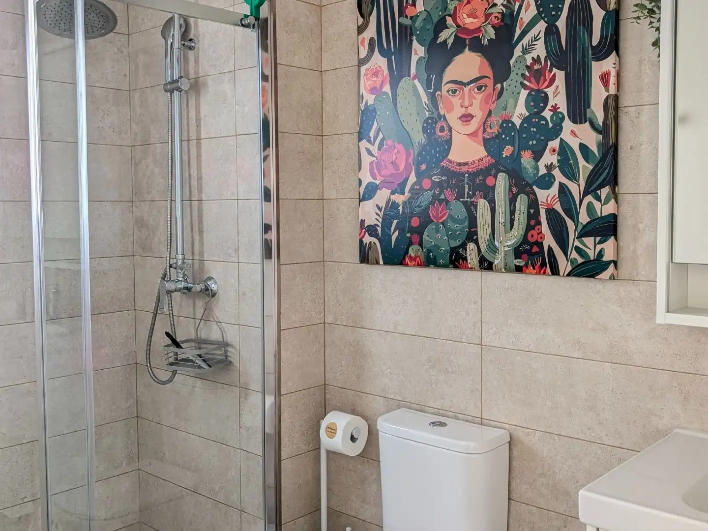 Bany de Apartament de lloguer en Costa Natura