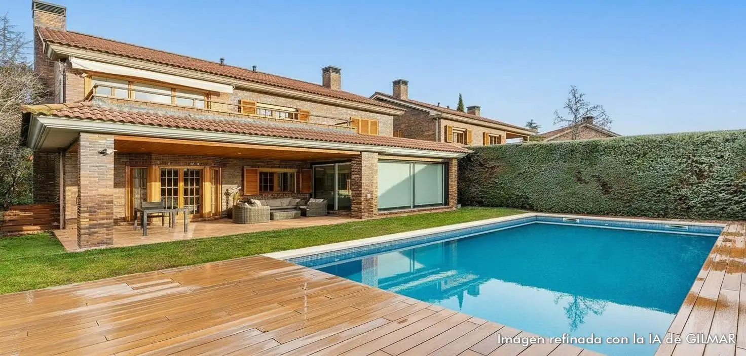 Piscina de Casa o chalet en venta en Las Rozas de Madrid con Aire acondicionado, Calefacción y Jardín privado