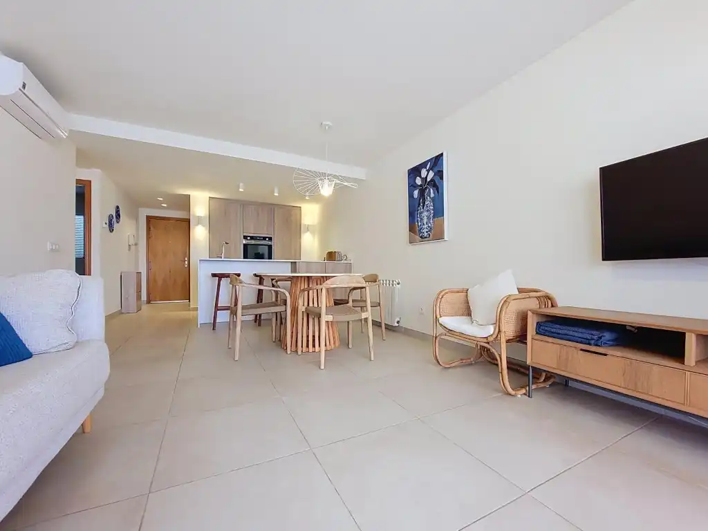 Kitchen of Flat for rent in Altea  with Air Conditioner, Heating and Private garden