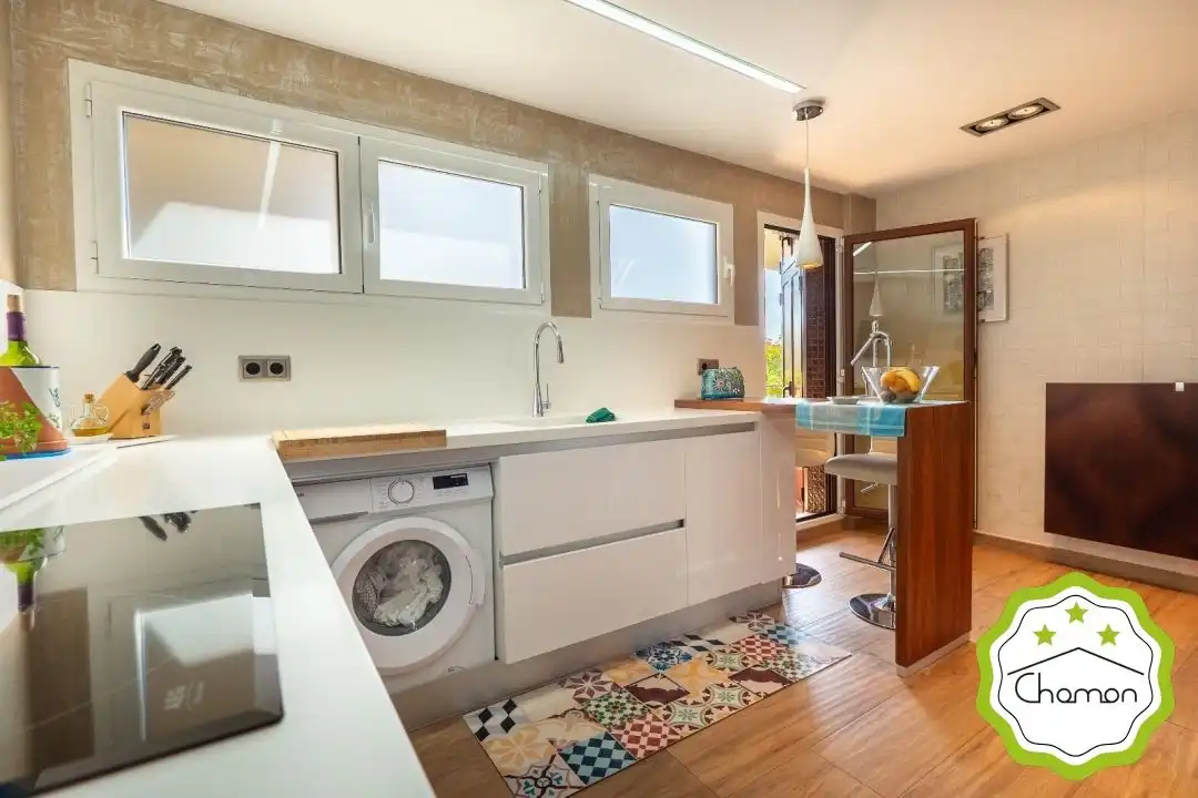 Küche von Wohnung zum Verkauf in Leioa mit Heizung, Privatgarten und Terrasse