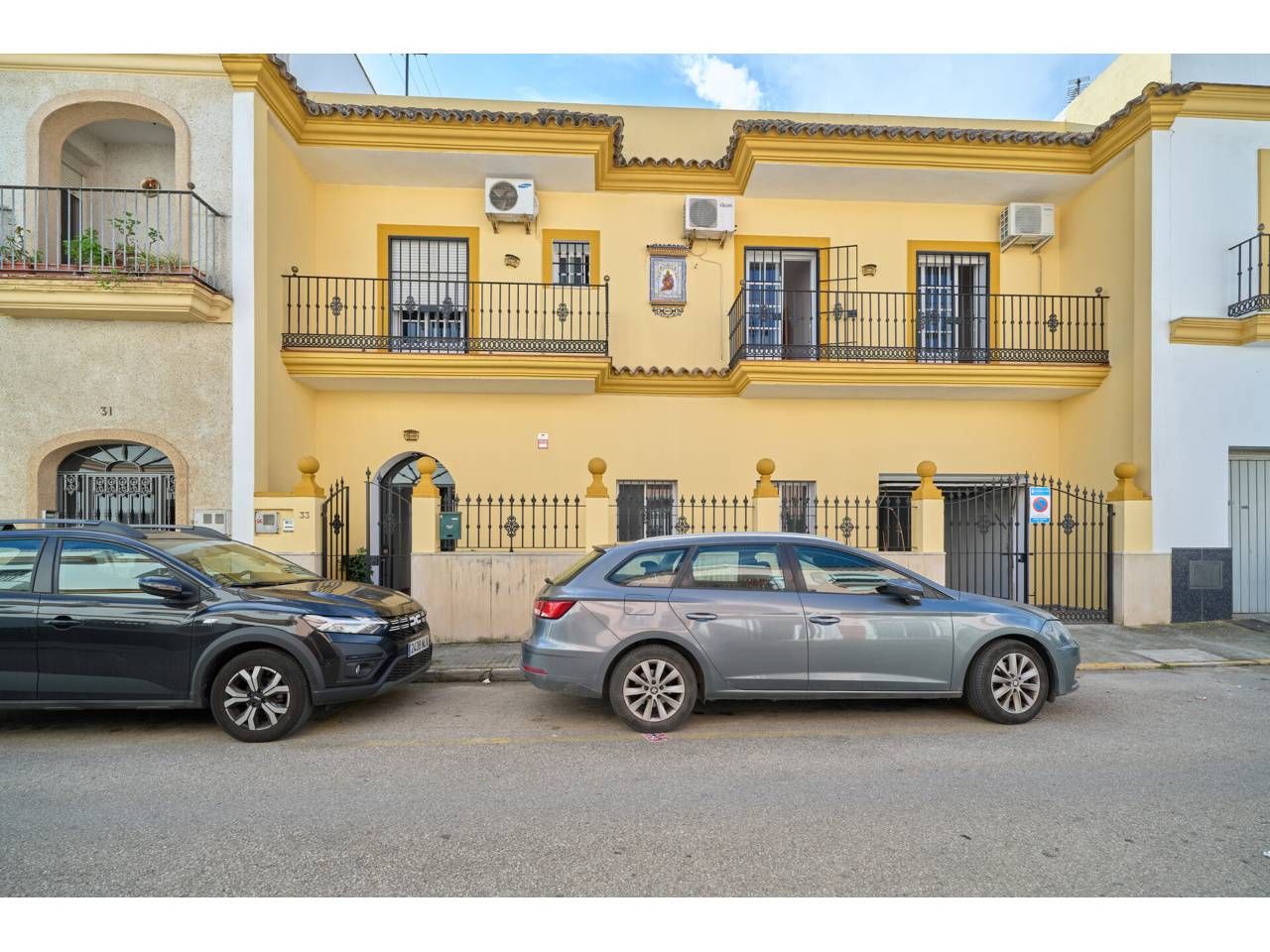 Exterior view of House or chalet for sale in Jerez de la Frontera  with Air Conditioner, Heating and Terrace