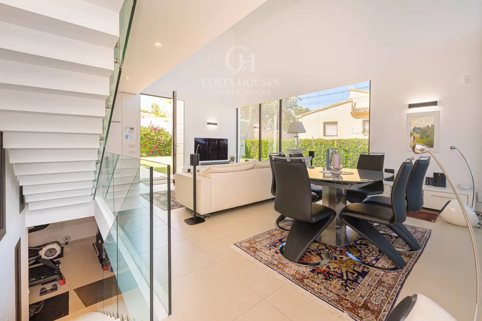 Exterior view of Houses for sale in Moraira  with Air Conditioner, Heating and Private garden