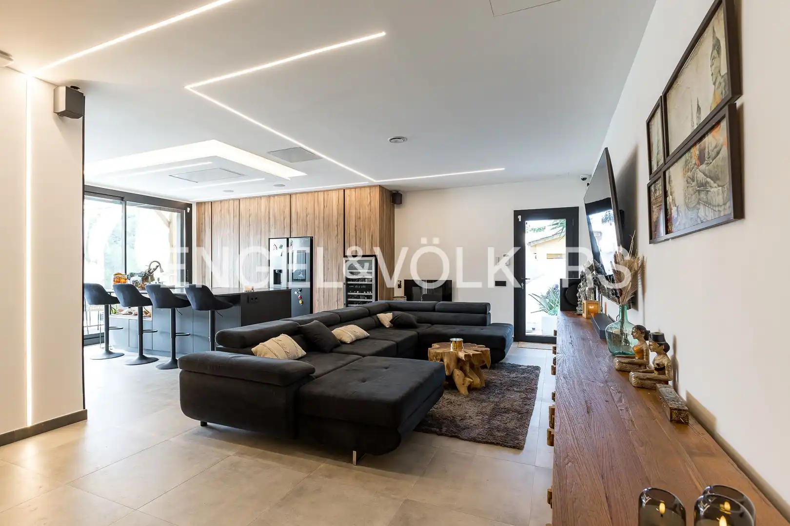 Sala de estar de Casa o chalet en venta en Olivella con Aire acondicionado, Calefacción y Jardín privado