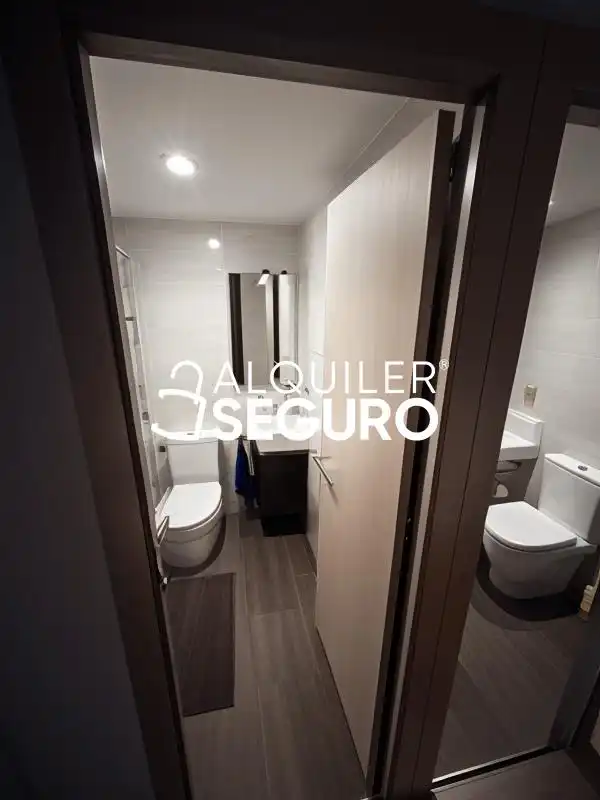 Bathroom of Flat for rent in Benidorm  with Heating, Terrace and Furnished