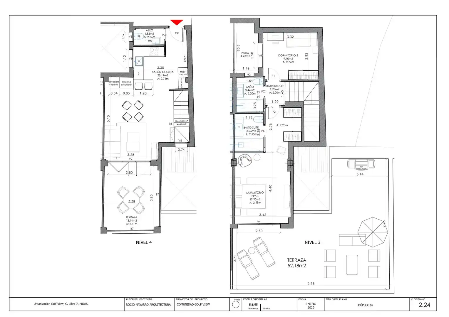 Duplexes for sale in Mijas  with Air Conditioner, Private garden and Terrace