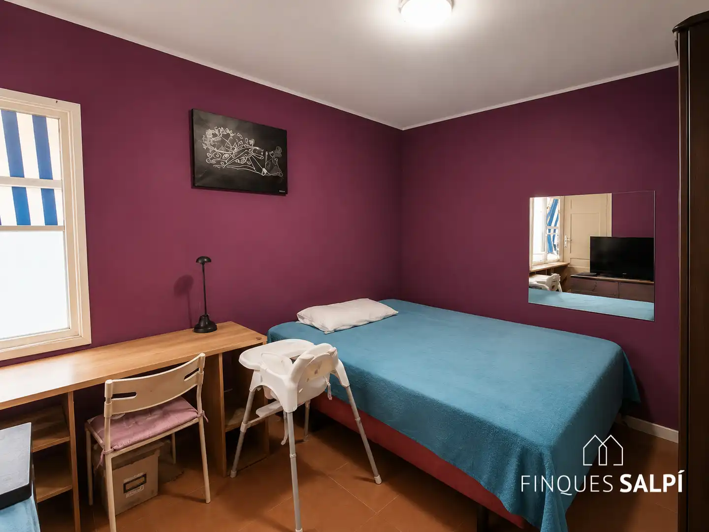Bedroom of Flat for sale in Figueres  with Furnished