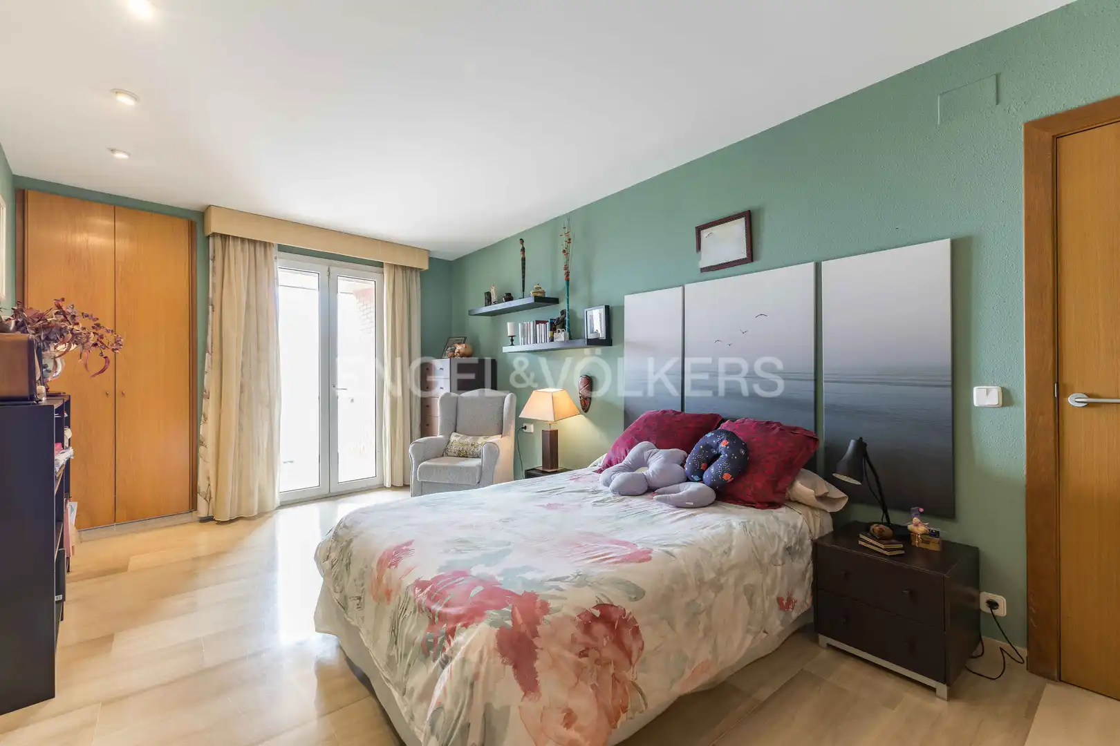 Schlafzimmer von Maisonette zum Verkauf in Sitges mit Klimaanlage, Heizung und Terrasse