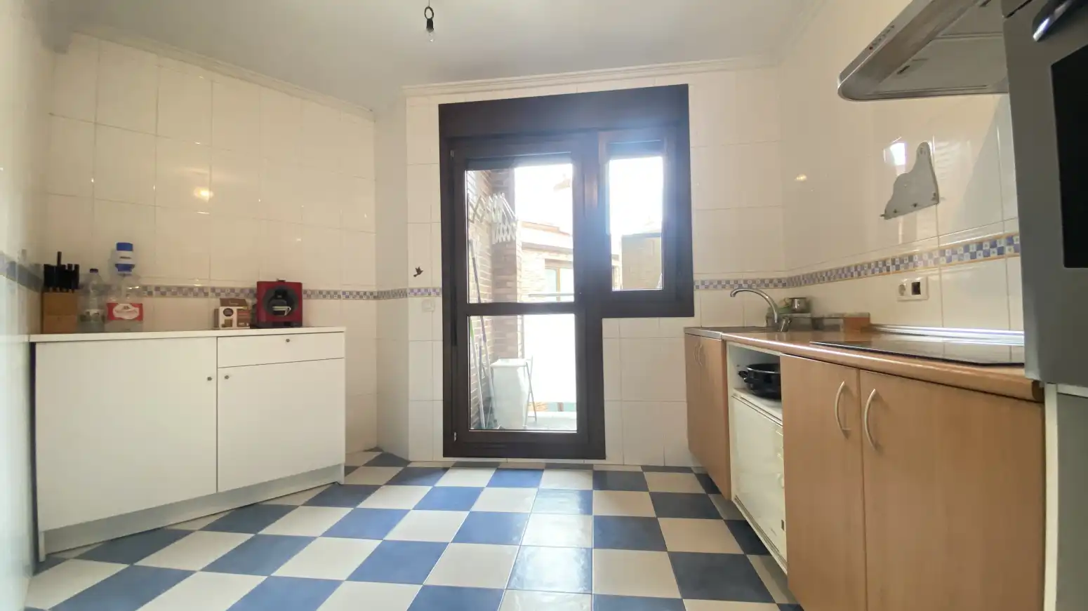 Küche von Wohnung zum Verkauf in Los Corrales de Buelna  mit Heizung, Parkett und Möbliert