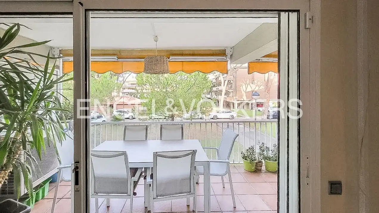Terrace of Flat for rent in Gavà  with Air Conditioner, Heating and Swimming Pool