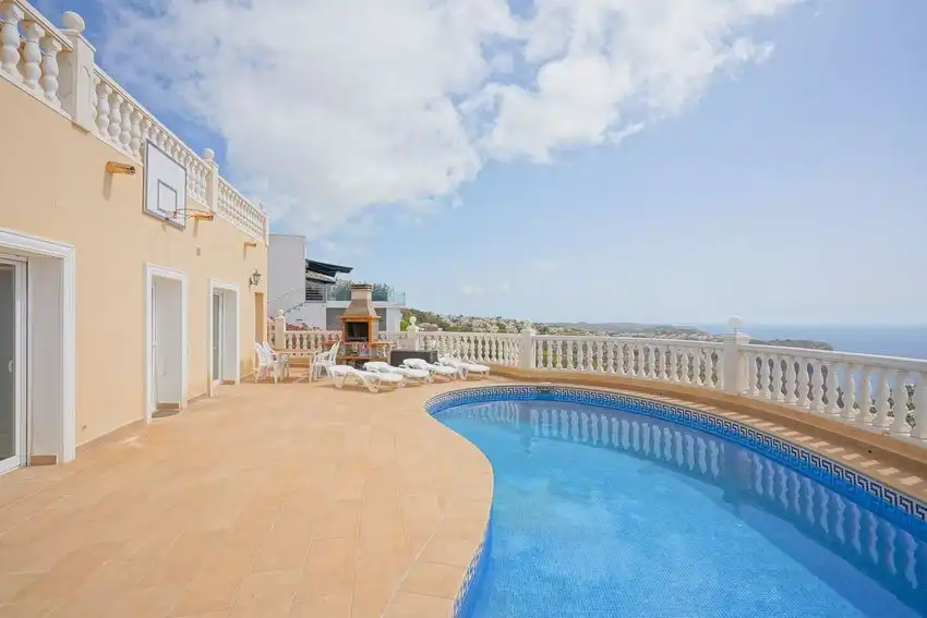 Piscina de Casa o chalet en venta en Benitachell / El Poble Nou de Benitatxell con Aire acondicionado, Calefacción y Terraza