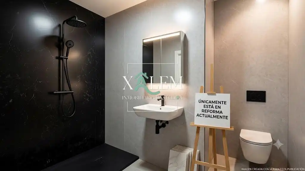 Bathroom of Flat for sale in Vila-real  with Terrace, Storage room and Balcony