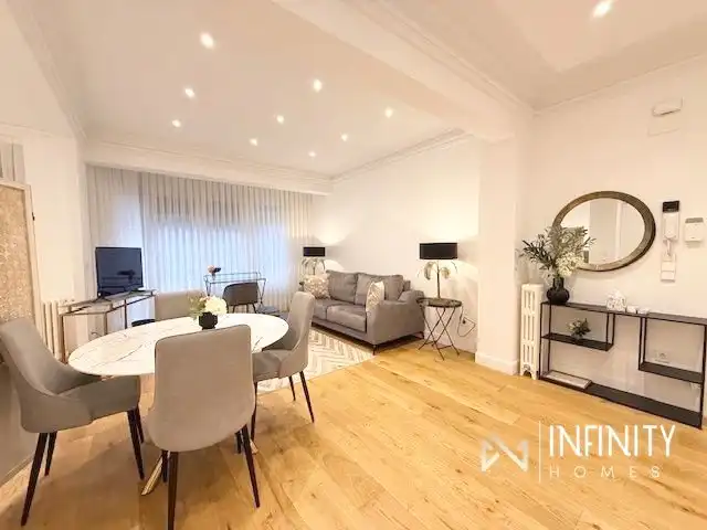 Sala de estar de Piso de alquiler en Bilbao  con Calefacción y Terraza