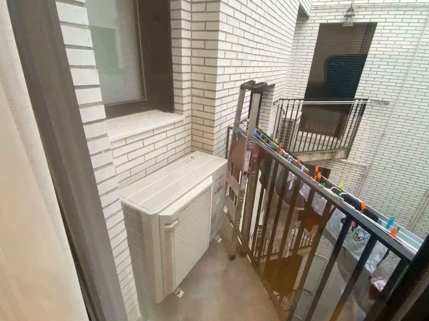 Balcony of Flat for sale in Ciudad Real  with Air Conditioner, Heating and Storage room