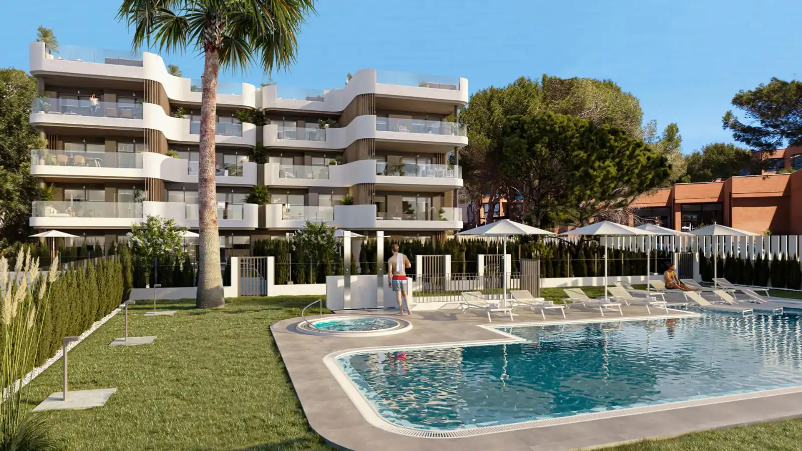 Piscina de Apartament en venda en Capdepera amb Aire condicionat, Calefacció i Terrassa