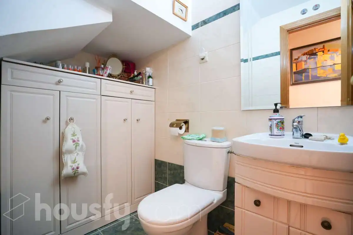 Baño de Casa o chalet en venta en Rivas-Vaciamadrid con Aire acondicionado, Calefacción y Jardín privado