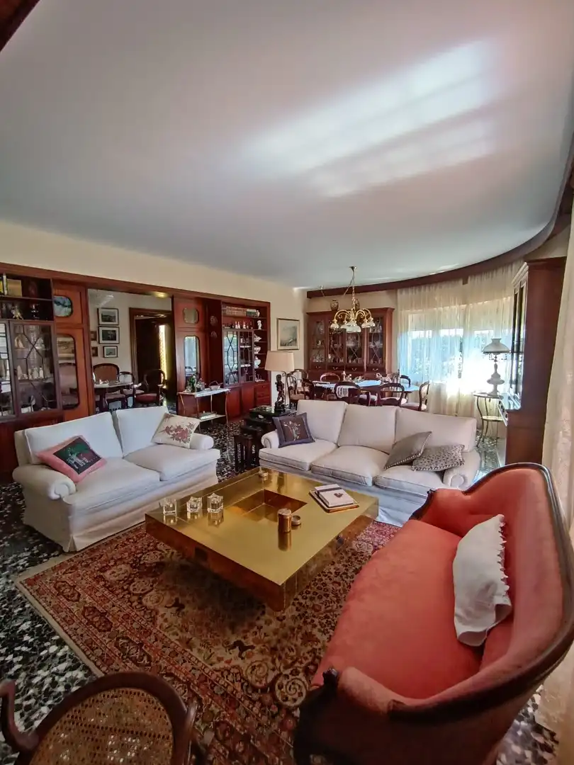 Sala d'estar de Casa o xalet en venda en Es Castell amb Calefacció, Jardí privat i Terrassa