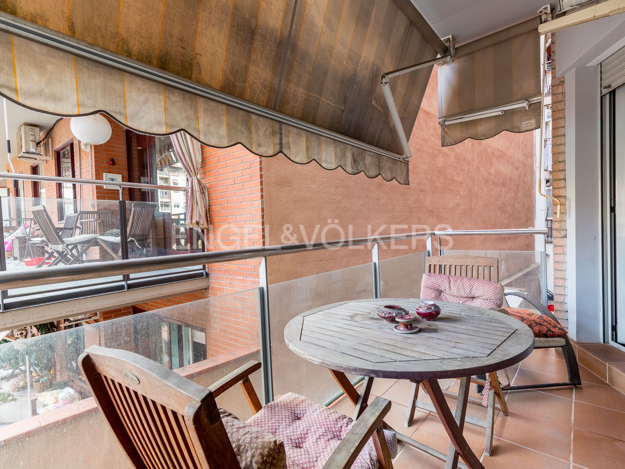 Terrassa de Apartament de lloguer en  Barcelona Capital amb Aire condicionat, Calefacció i Parquet