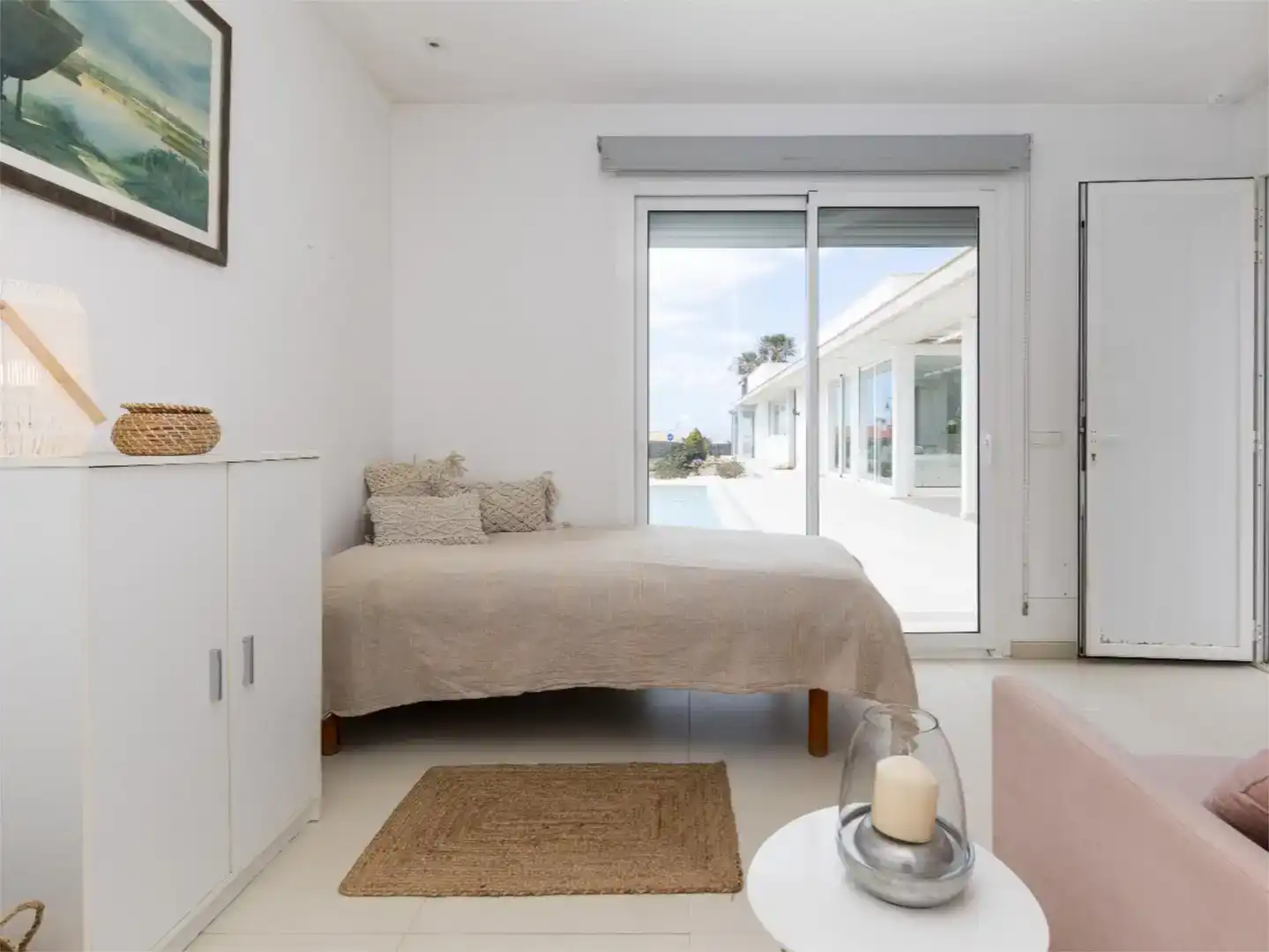 Dormitori de Casa o xalet en venda en Sant Lluís amb Aire condicionat, Piscina i Balcó